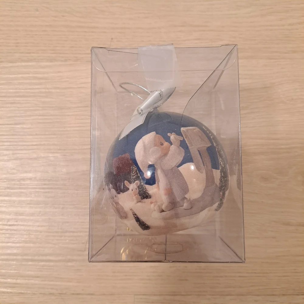 NEW The Enesco Precious Moments Collection Round Ornament 1992 Samuel J. Butcher